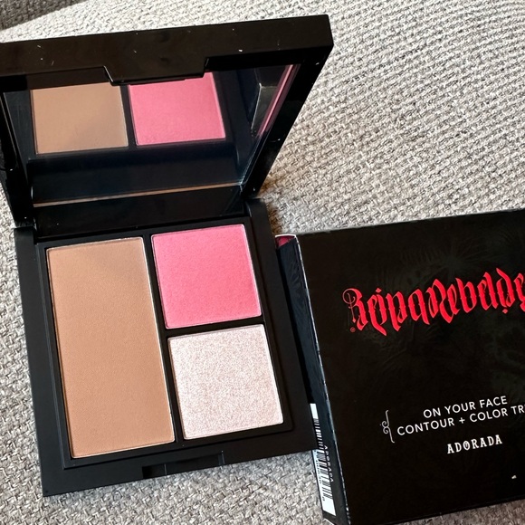 Reina Rebelde On Your Face. Contour & Color Trio in Adorada. NWT. - Picture 1 of 5